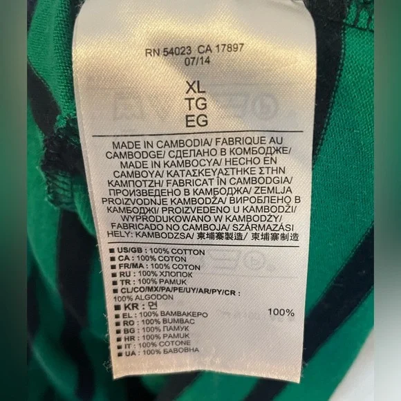 Banana Republic Stripped Shift Dress Button Sleeve shirt dress work office aline - Picture 3 of 5